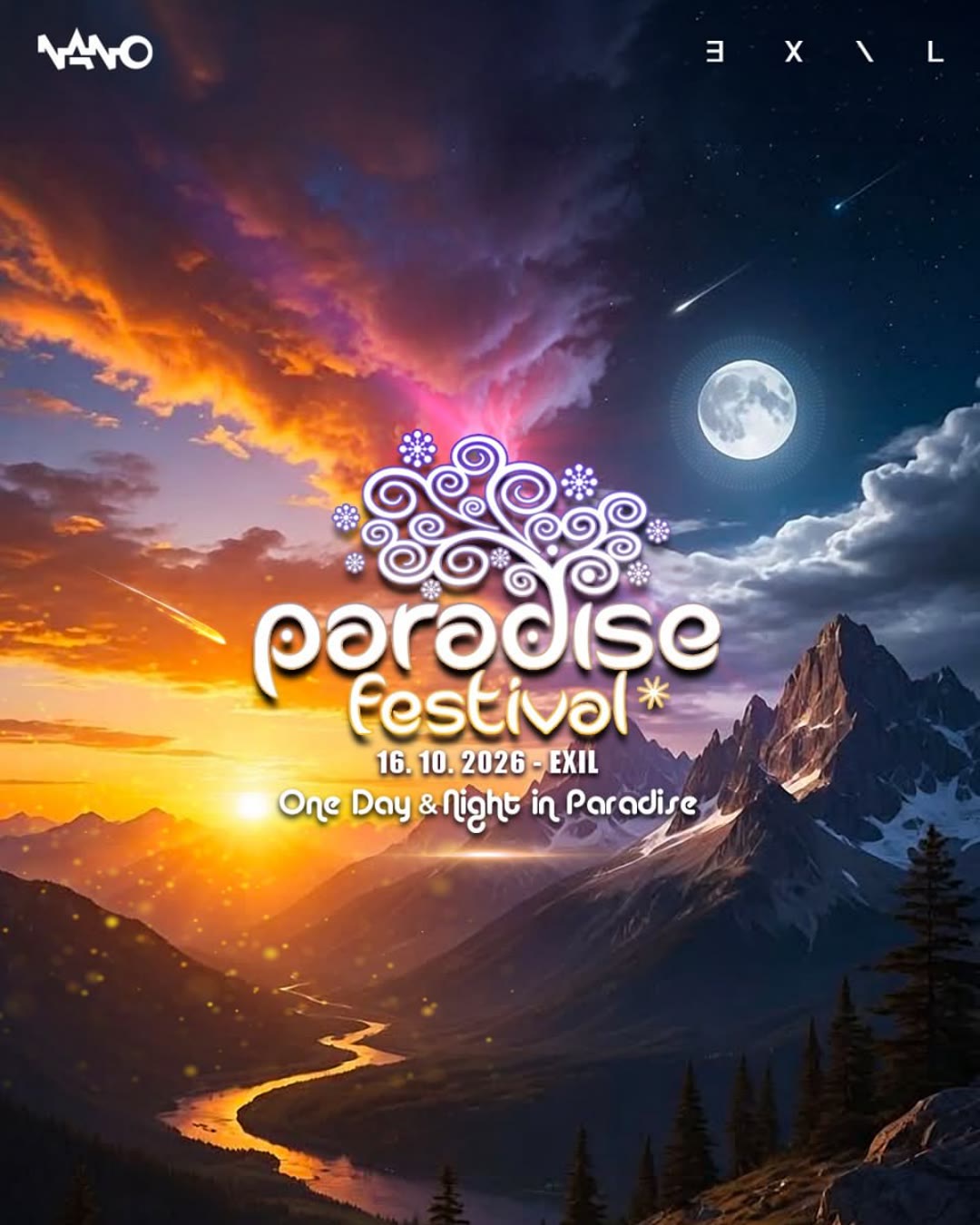 Paradise Festival flyer